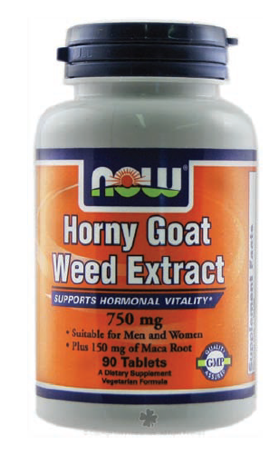 Horny Goat Weed Extract – 90 comp. (750mg) – NOW