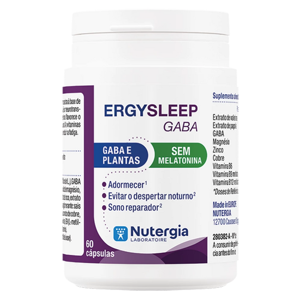 ERGYSLEEP GABA - 60 cáp. - NUTERGIA